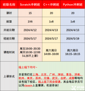 犀牛藍橋杯青少組省賽沖刺班課程安排！